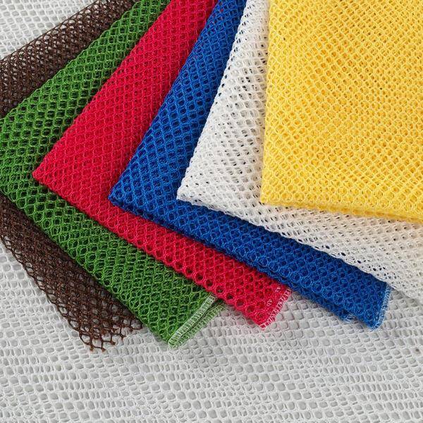 Wäschenetz PES 2 mit Reißverschluss, B 400 x 600 mm | Farbe: rot