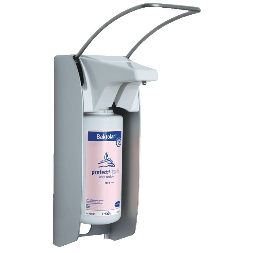 Bode Eurospender 1 plus für 1 Liter-Flaschen, langer Armhebel (225 mm tief) | Metall