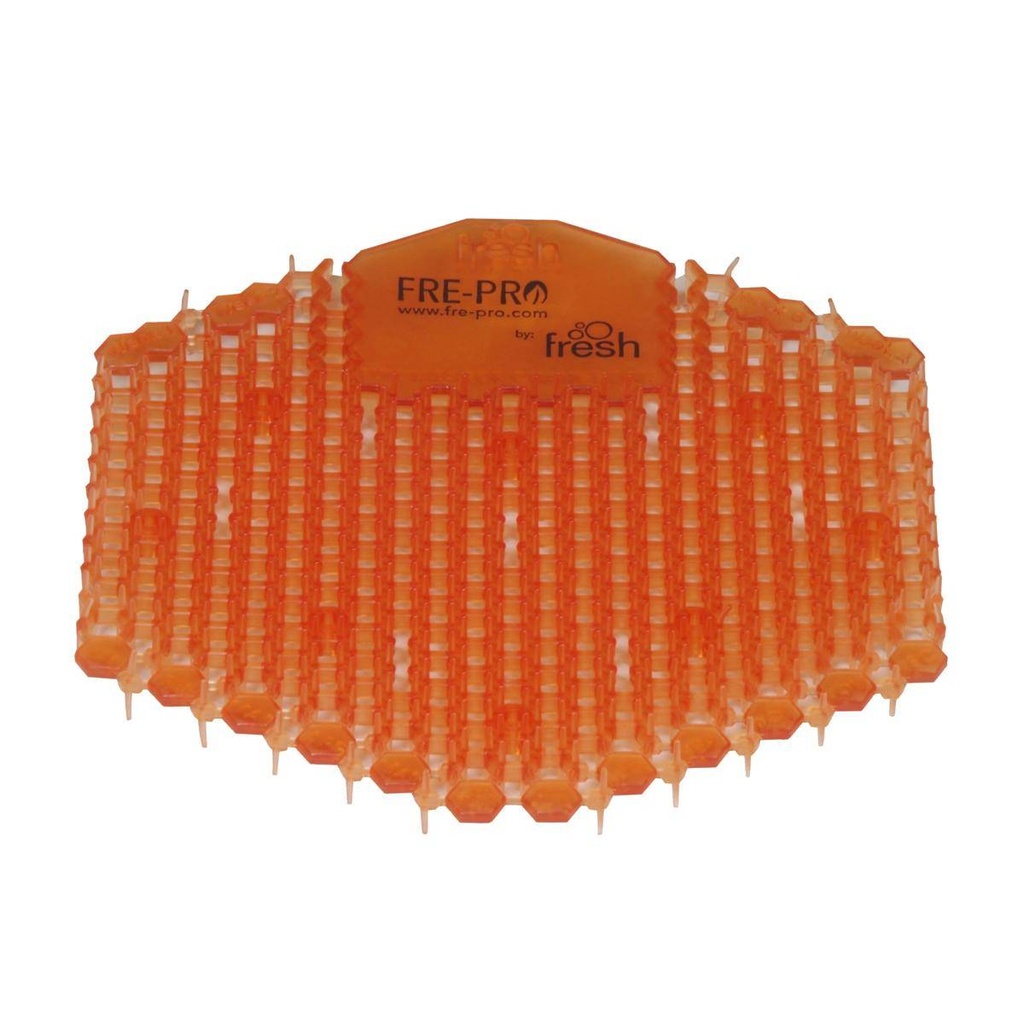 Urinalsieb "Wave 3D" | Duft Mango (orange)