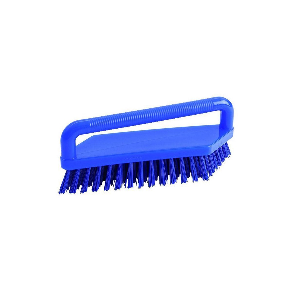 Hygiene-Scheuerbürste 180 mm, mit Bügel | blau