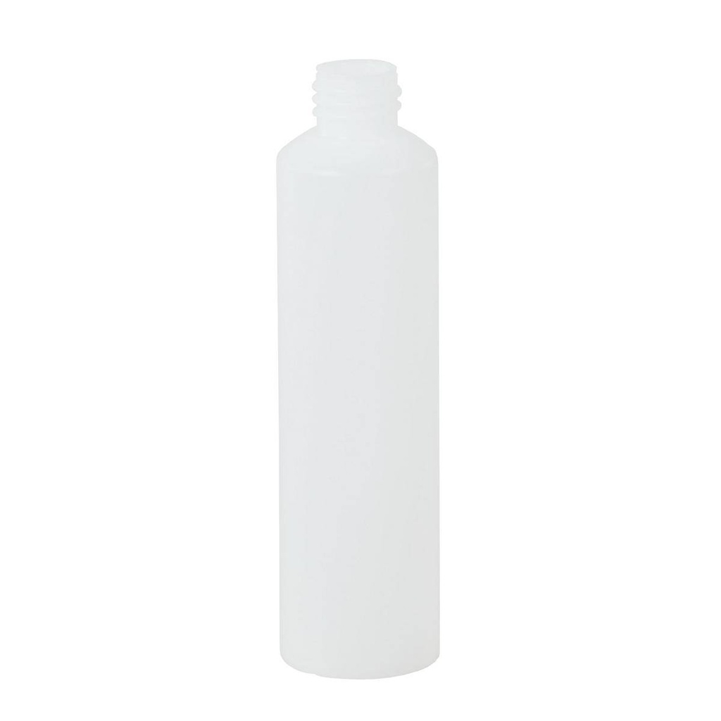 Leerflasche/Zylinderflasche 100 ml, natur, mit Gewinde RD 20 x 3/14,2 mm