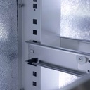 Barkühltisch schwarz / 4 Schubladen - 280 L, 1465 x 520 mm