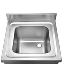 Spültisch / 1 Becken, 600 x 600 mm