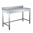 Arbeitstisch / unterfahrbar mit Aufkantung, 1800 x 700 mm