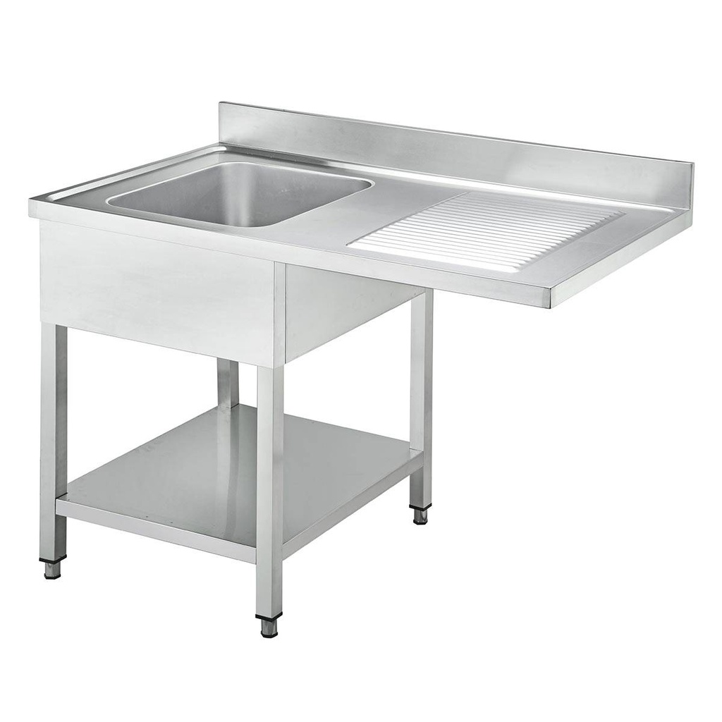 Spülcenter / 1 Becken links, 1200 x 600 mm