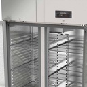 TOPLINE Kühlschrank / 2-türig GN 2/1, 1350 x 850 mm