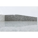 Pizzakühltisch / 2-türig "grau" inkl. Kühlaufsatz GN1/3, 1510 x 800 mm