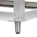 Untergestell für TOPLINE Elektro Pizzaofen 9 x 34 cm, 1450 x 1185 mm