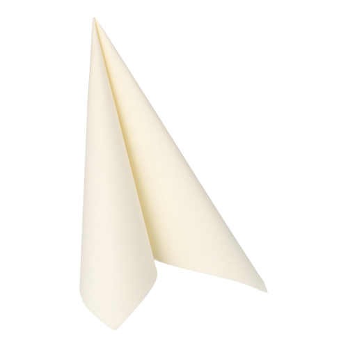 50 Servietten "ROYAL Collection" 1/4-Falz 40 cm x 40 cm champagner