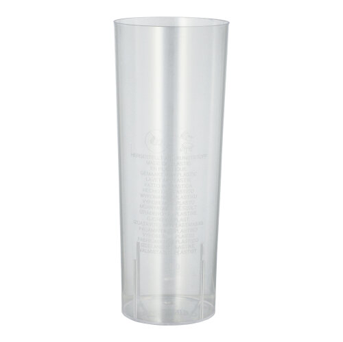 10 Gläser für Longdrinks, PS 0,3 L Ø 5,85 cm · 15,2 cm glasklar