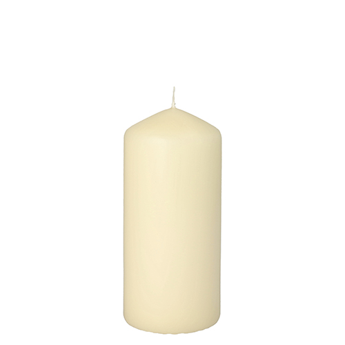 Stumpenkerze Ø 60 mm · 130 mm creme