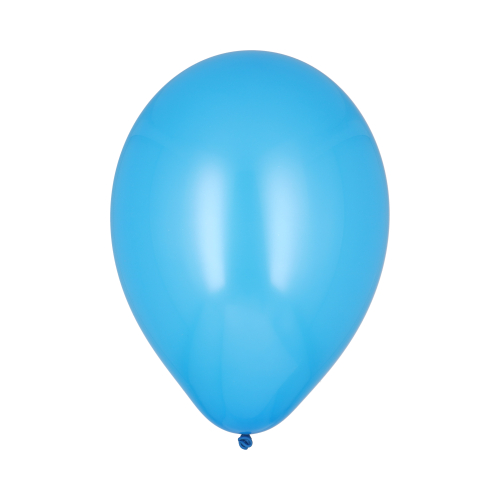 10 Luftballons Ø 25 cm blau