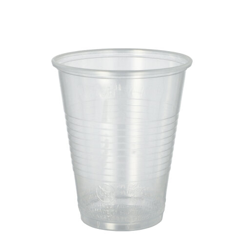 20 Trinkbecher, PP 0,3 L Ø 9,5 cm · 11,1 cm transparent mit Schaumrand