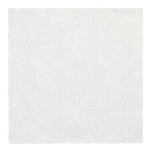 50 Servietten "ROYAL Collection" 1/4-Falz 40 cm x 40 cm weiss "Casali"
