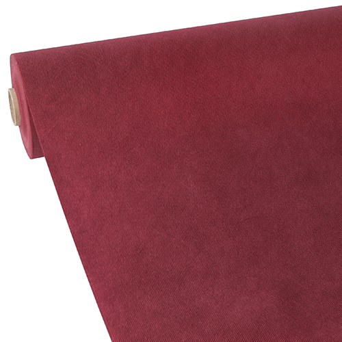 Tischdecke, stoffähnlich, Vlies "soft selection" 40 m x 0,9 m bordeaux
