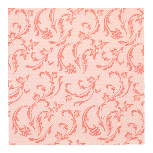 50 Servietten "ROYAL Collection" 1/4-Falz 40 cm x 40 cm nektarine "Damascato"