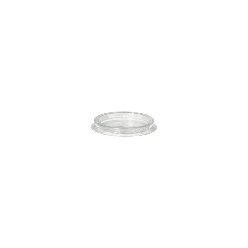 50 Deckel für Portionsbecher, PP rund Ø 4,6 cm transparent