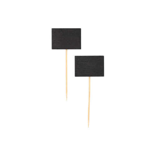 20 Fingerfood - Picker 8,5 cm "Blackboard"