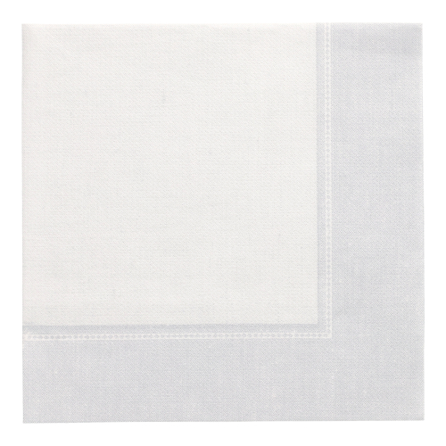 50 Servietten "ROYAL Collection" 1/4-Falz 40 cm x 40 cm weiss "Linum"