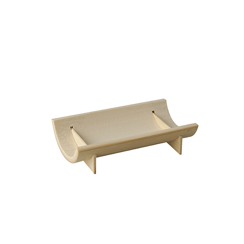 5 Fingerfood - Schalen, Bambus "pure" eckig 10 cm x 5,7 cm x 2,3 cm