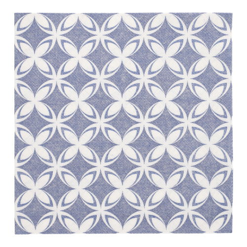 50 Servietten "ROYAL Collection" 1/4-Falz 40 cm x 40 cm "Delft"