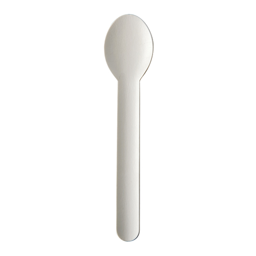 20 Löffel, Papier "pure" 15,8 cm weiss