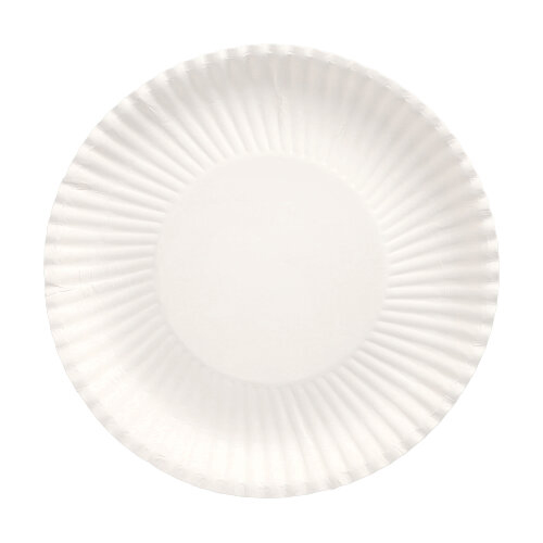 100 Teller tief, Pappe "pure" rund Ø 22 cm · 3 cm