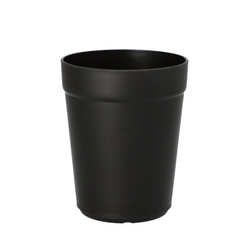 24 "Circulware" Mehrweg-Trinkbecher PP rund 0,3 L Ø 8 cm · 10 cm schwarz