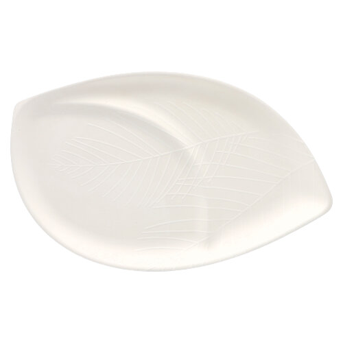 50 Teller "Folia" Zuckerrohr 2-geteilt 1,5 cm x 30 cm x 47,2 cm