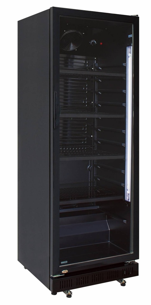Flaschenkühlschrank 230 L  530x635x1442 mm, schwarz