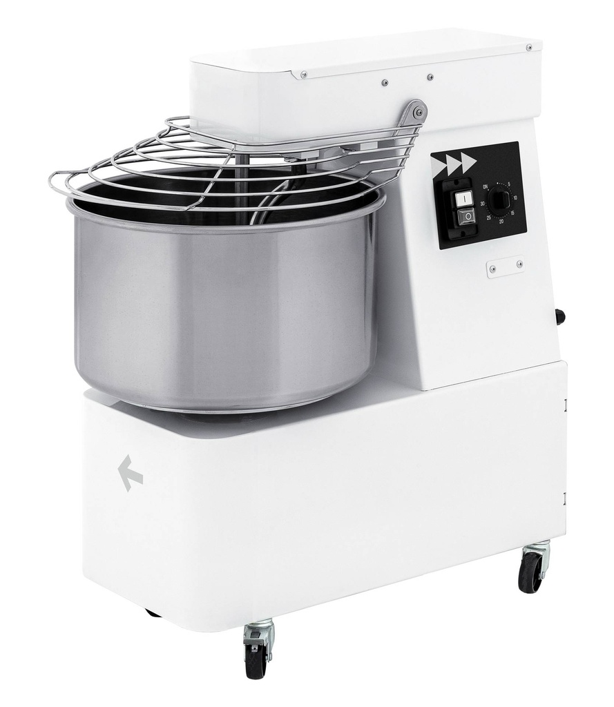 Spiralteigknetmaschine für 42 kg | 400 Volt | Volumen: 48 Liter | 480x805x850mm