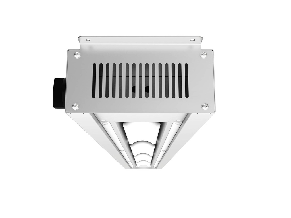 Wärmhaltestrahler 1200 aus Edelstahl, 250 W, 1200 x 180 x 90 mm