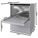 Geschirrspülmaschine Frontbedienung mit Abwasserpumpe, 572 x 616 x 833 mm