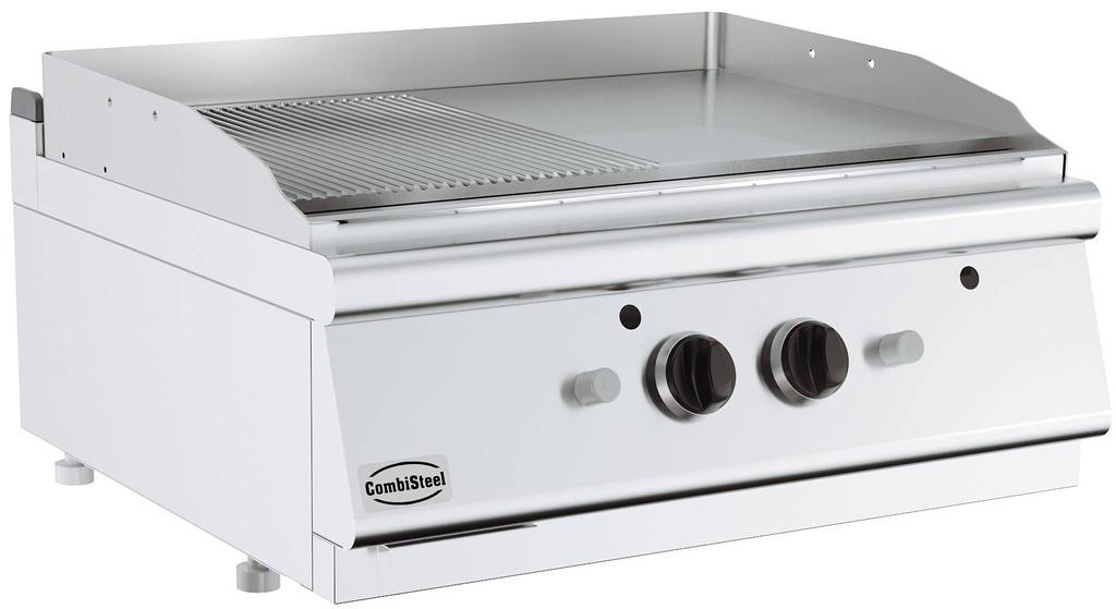 Base 700 Gas Grillplatte Chrom, 800 x 700 x 300 mm
