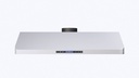 Wandhaube 1200 aus Edelstahl, 1200 x 560 x 250 mm