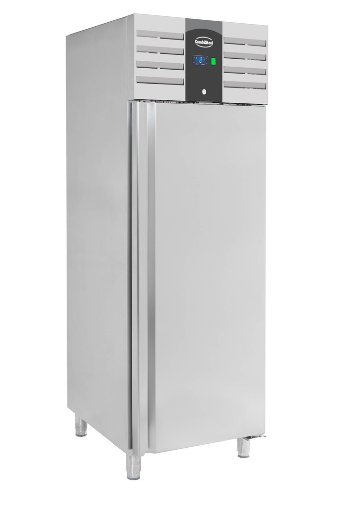 Tiefkühlschrank 1 Tür aus Edelstahl, 560 L, 740 x 875 x 2090 mm
