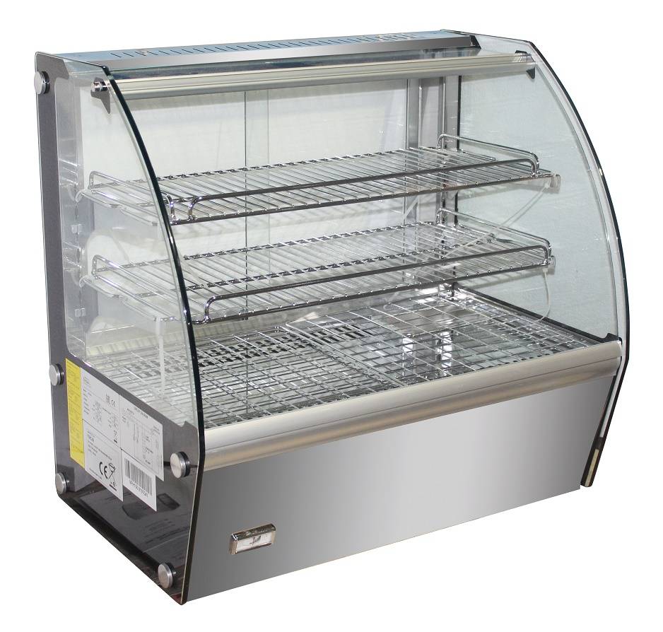 Wärmevitrine, 120 L, 678 x 568 x 670 mm, 120 L