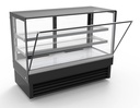 2000 Kühlvitrine gerade, 2000 x 680 x 1200 mm, 436 L, schwarz