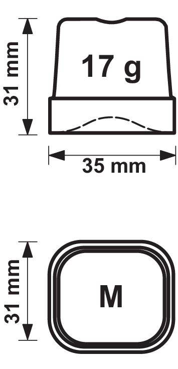 Eiswürfelmaschine 43KG/24H, 496 x 629 x 795 mm
