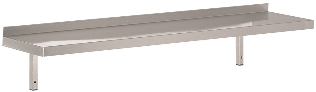 300 Wandborde 1600 aus Edelstahl, 1600 x 300 x 320 mm