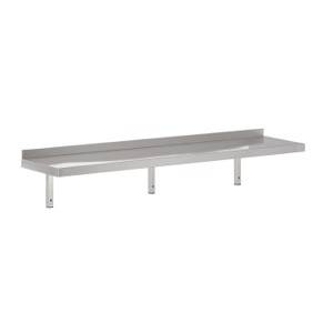400 Wandborde 1800 aus Edelstahl, 1800 x 400 x 320 mm