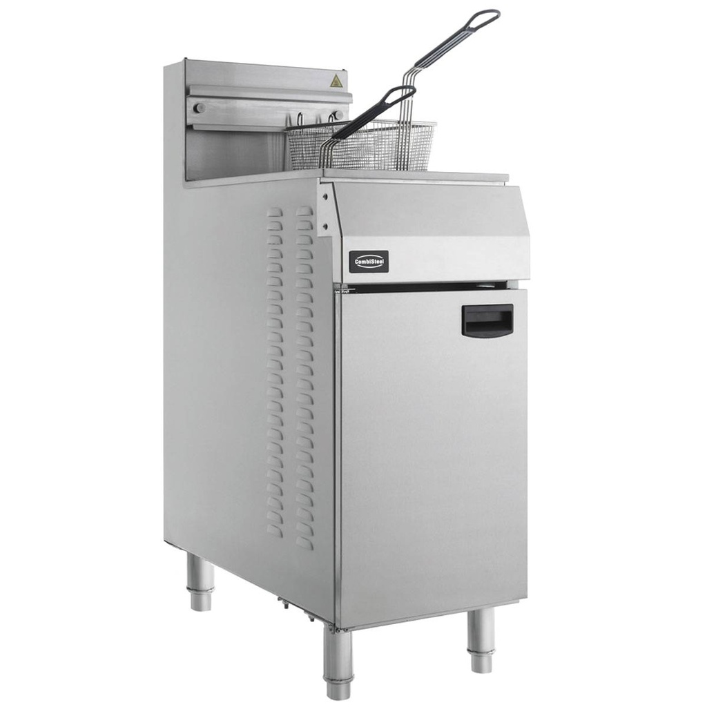 Friteuse Erdgas, 1 x 21 L, 400 x 800 x 1180 mm