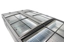 Supermarkt Tiefkühltruhe Kopf Element Automatische, grau