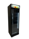 Kühlschrank 1 Glastür, 595 x 620 x 2000 mm, schwarz