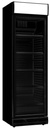 Kühlschrank 1 Glastür mit Scharnieren, 595 x 620 x 2000 mm, schwarz