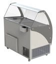 Speiseisvitrine Bali, 9 x 5 L, 1192 x 825 x 1257 mm, weiß