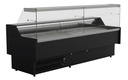 Kühlvitrine Oscar 2.5, 2584 x 815 x 1280 mm, schwarz