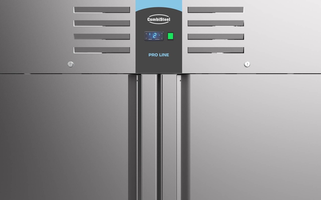 Kühlschrank Mono aus Edelstahl, 1400 L, 1400 x 810 x 2050 mm