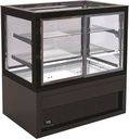 Kühlvitrine, 750 L, 2000 x 780 x 1300 mm, schwarz