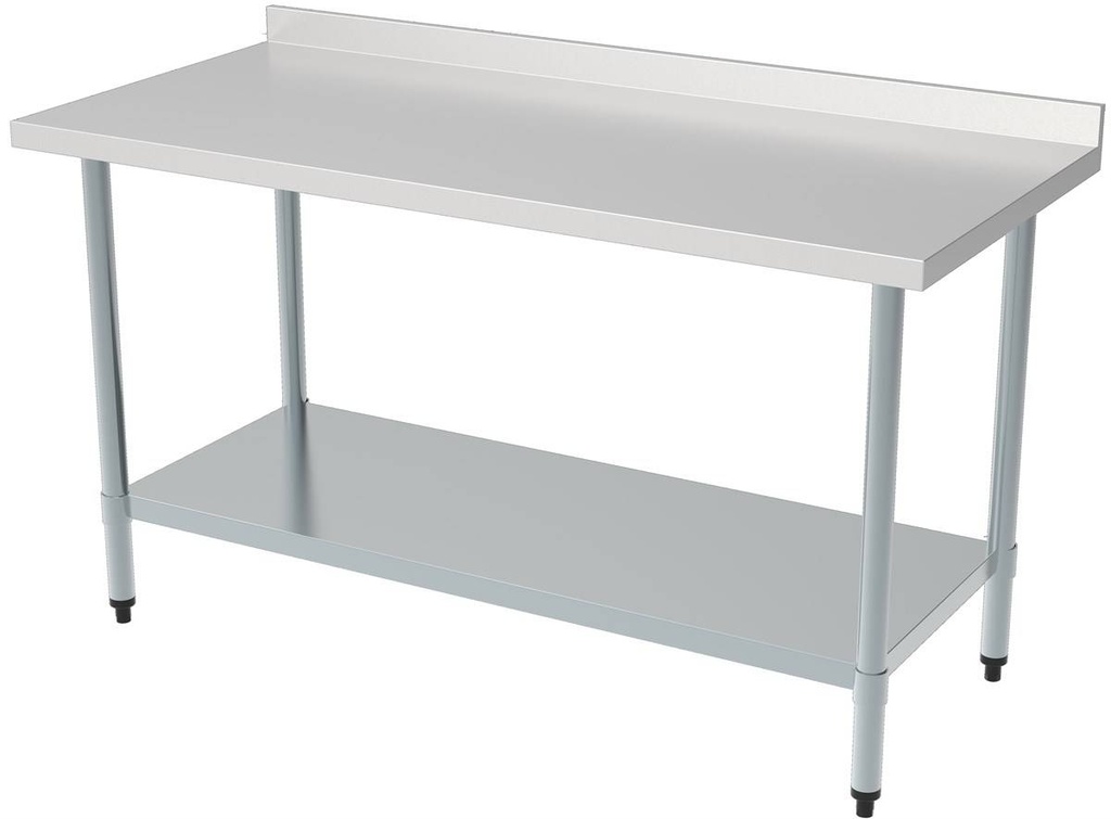 700 Arbeitstisch Grundboden mit Aufkantung, 1600 x 700 x 850 mm